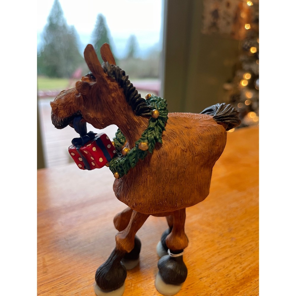 Bobble Bods by Doug Harris for Russ set of 2 Horace the Horse & Heffie the Cow - Picture 2 of 16